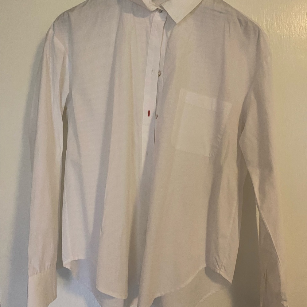 Elizabeth and James white button up. XS but fits like a S/M.